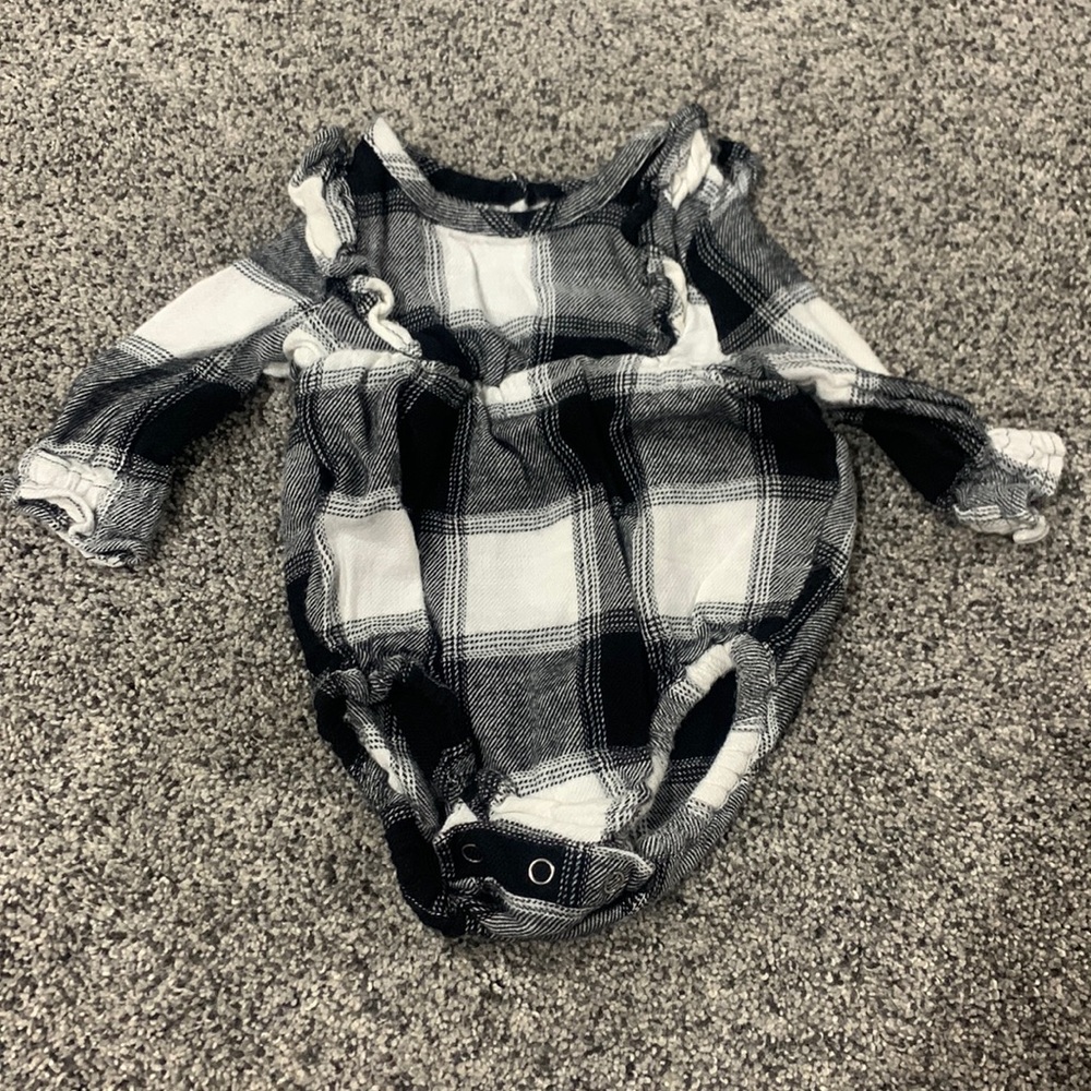 Old Navy Flannel Baby Girl Top